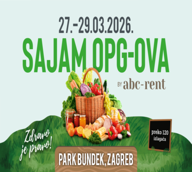 Proizvodi domaćih OPG-ova ponovno na Bundeku od 27-29.03.2026. - opskrbite se zdravim  proizvodima do Uskrsa 